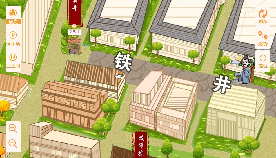 秀洲智慧景区：手绘地图与语音导览的完美融合